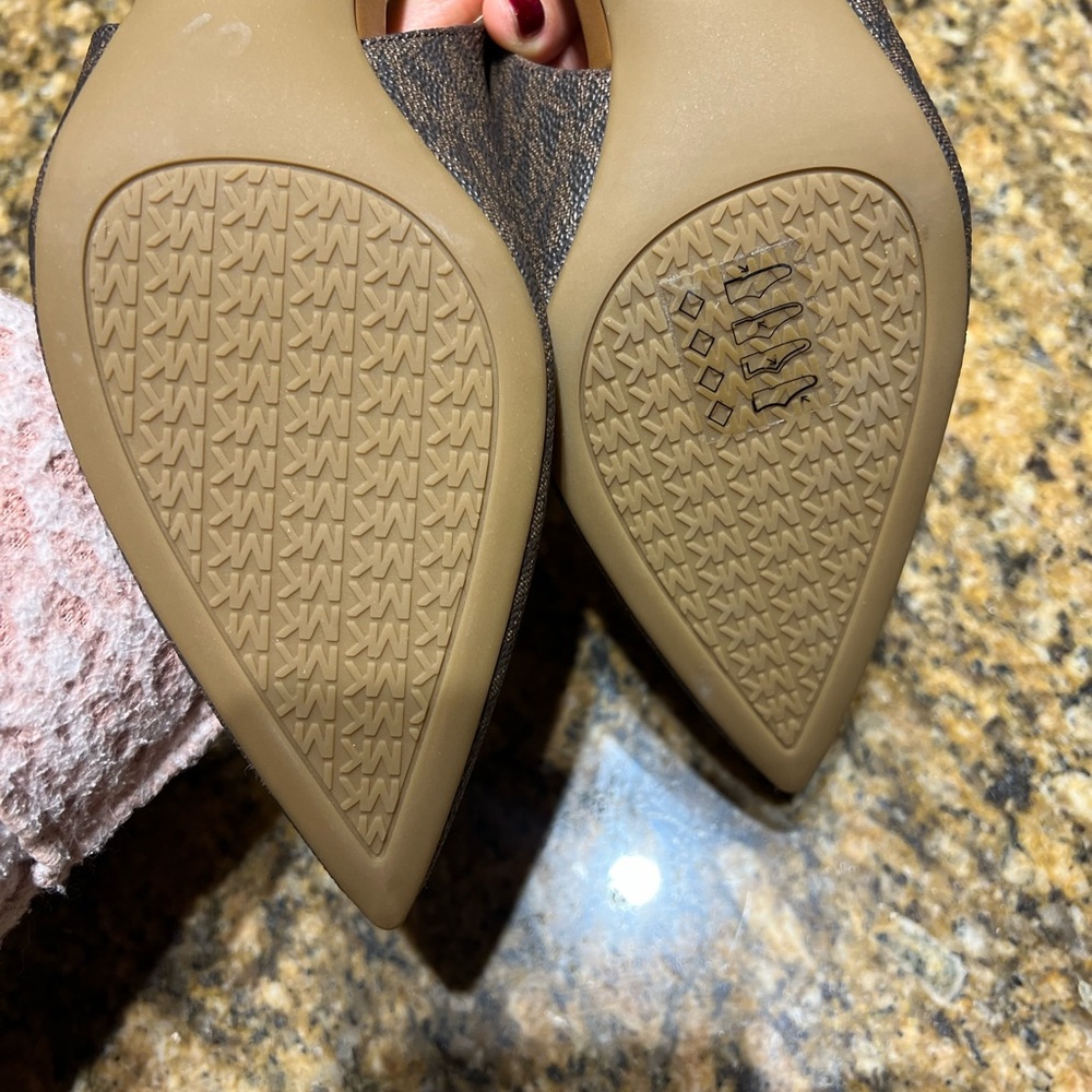 Michael kors Brown Slingback Heels - Picture 6 of 11